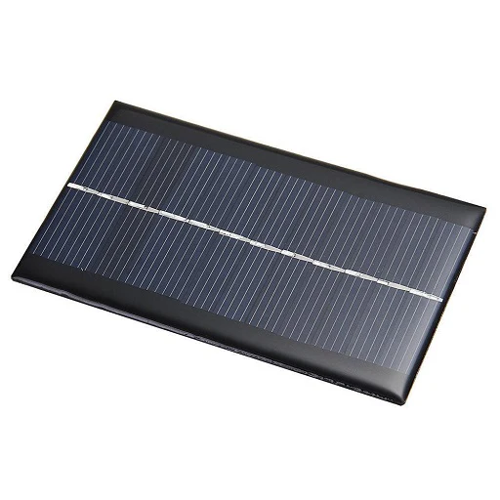 PANEL SOLAR 9V SIN MARCO 130X82mm