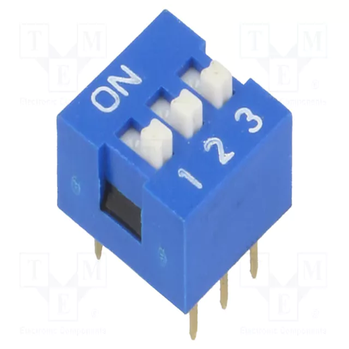 DIP SWITCH 3 POSICIONES