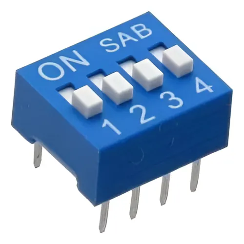 DIP SWITCH 4 POSICIONES