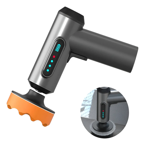 POLICHADORA BRILLADORA INALAMBRICA MULTIFUNCIÓN KIT 3 POMOS NEGRO