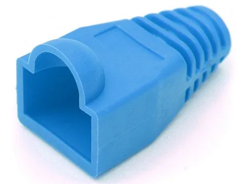 PROTECTOR AZUL EN PVC PARA CONECTOR RJ-45