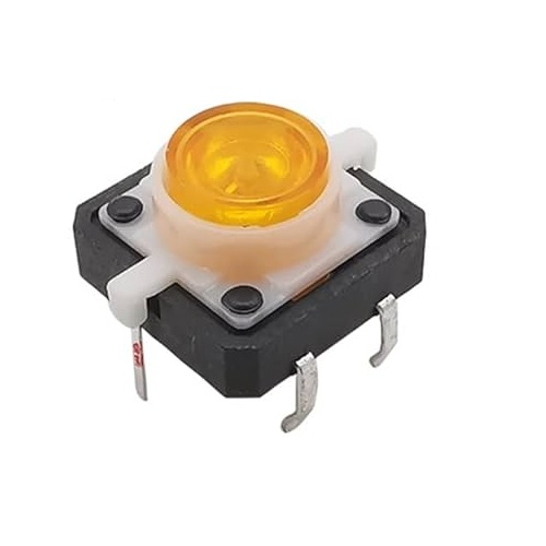 BOTÓN TÁCTIL CON LED VERDE