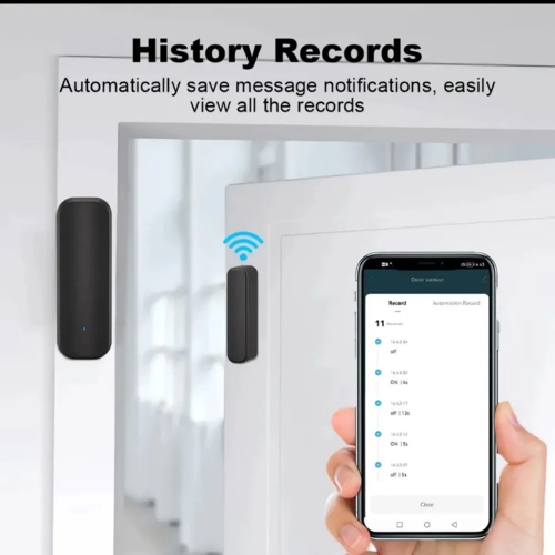 SENSOR APERTURA PUERTAS O VENTANAS WIFI TUYA SMART LIFE